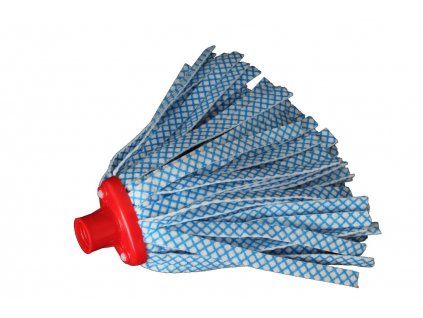 Mop podlahový pásky modro-bílé 22 cm