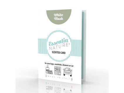 Vonná karta WHITE MUSK