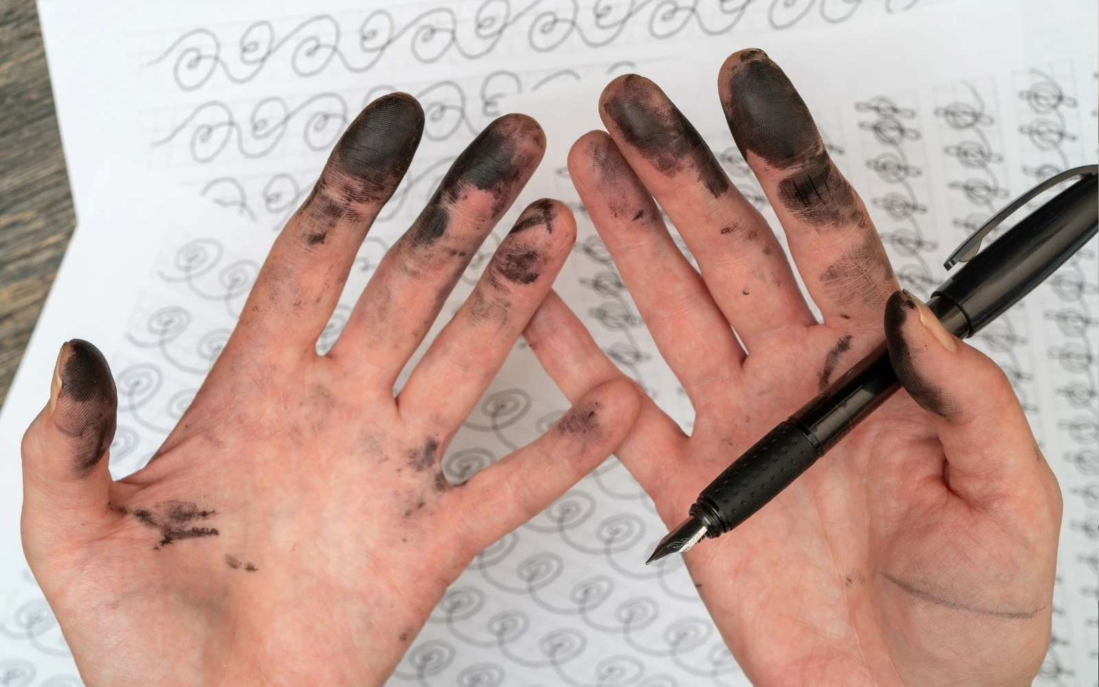 Jak umýt inkoust z rukou: Rychlý návod