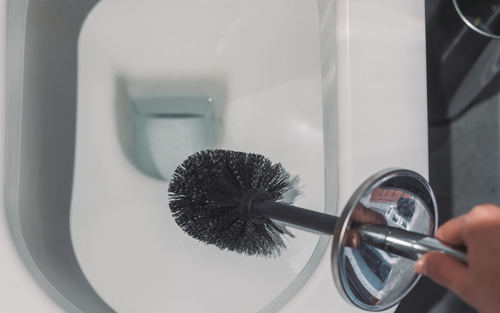 Jak vyčistit štětku na záchod během minuty