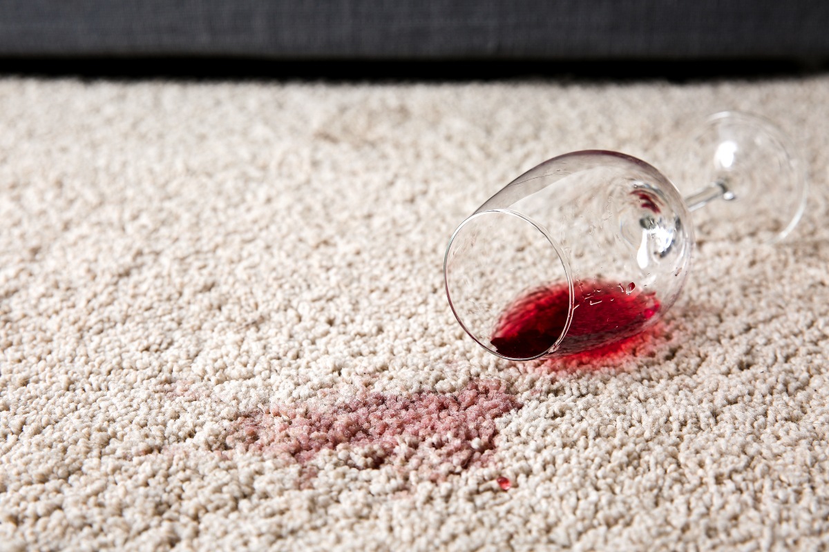 Jak vyprat červené víno