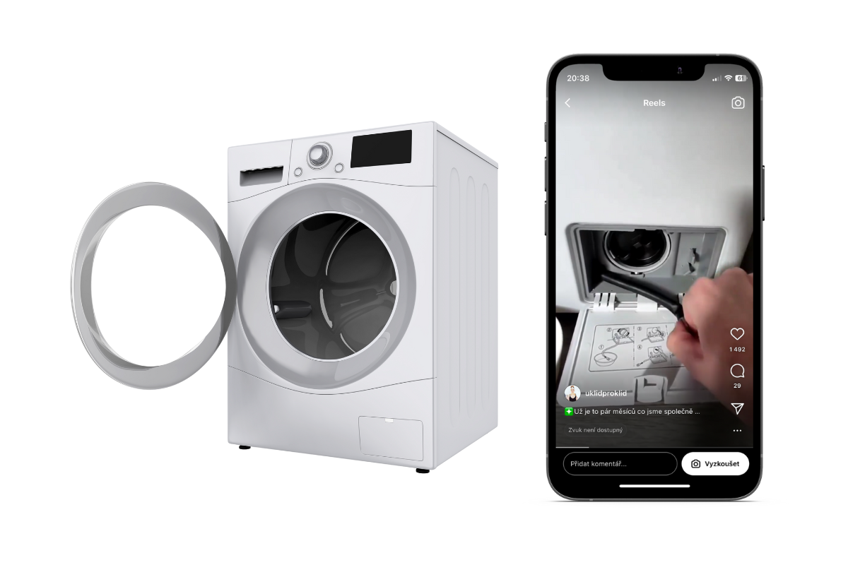 Jak vyčistit pračku kyselinou citronovou a octem