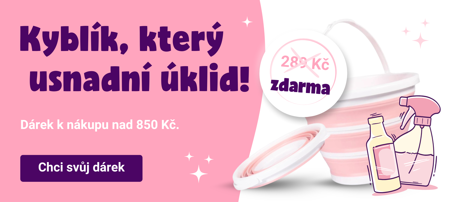 Kyblík zdarma