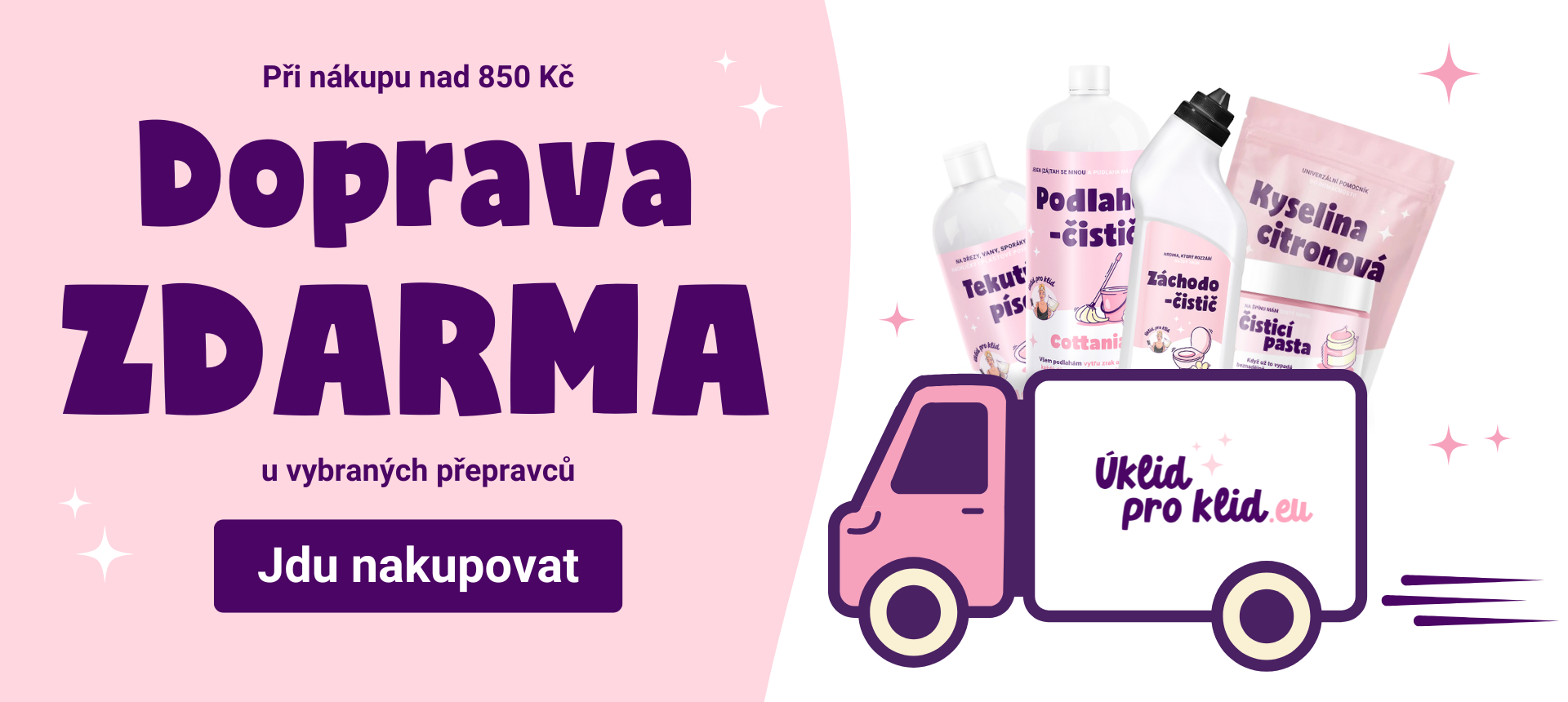 Doprava zdarma