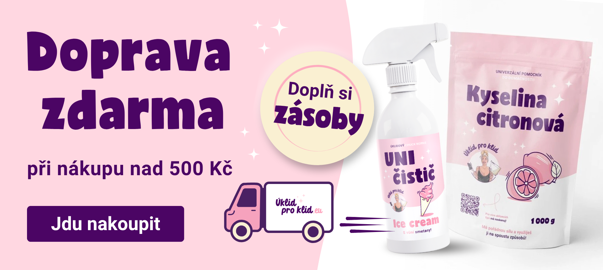 Doprava zdarma