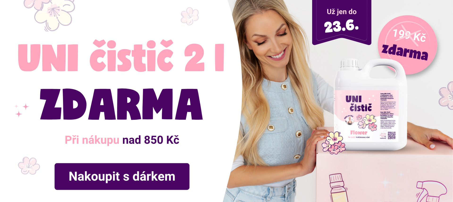 Uni čistič zdarma