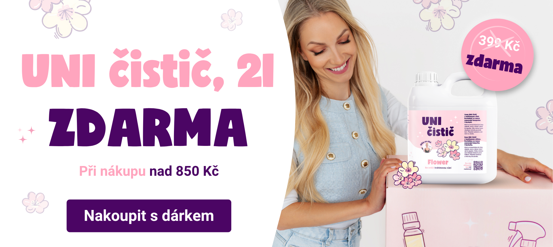 Uni čistič zdarma