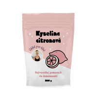   jarní úklid s kyselinou citronovou