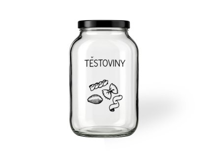 Sklenice na těstoviny
