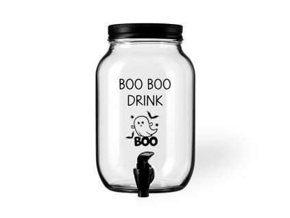 Sklenice s kohoutem BOO BOO DRINK