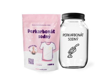 1sklenice + perkarbonat