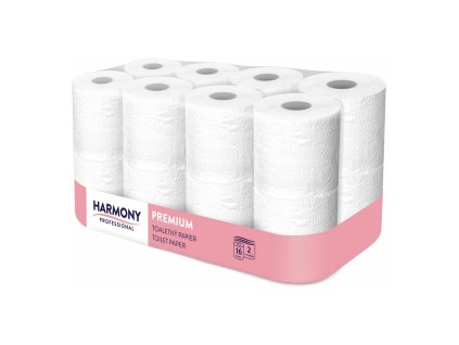Harmony toaletak 2vrstvy 100%celuloze,16roli