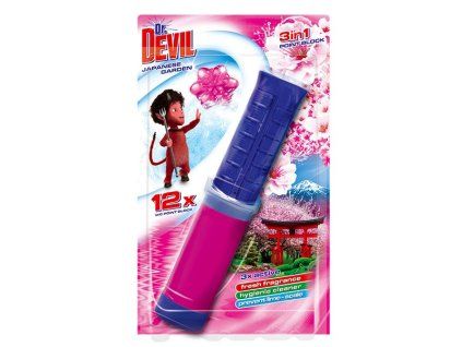 Dr. DEVIL WC blok 3in1 (Japanese Garden), 75ml