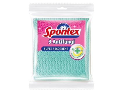Spontex houbové utěrky 3ks Antifungi