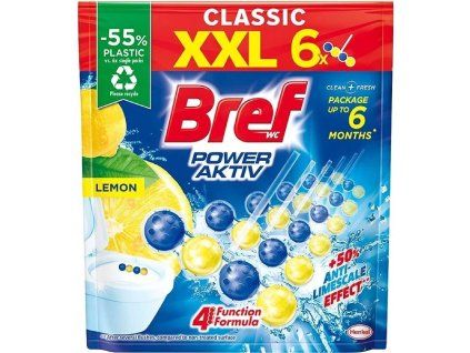 Bref wc blok 6x50g Lemon