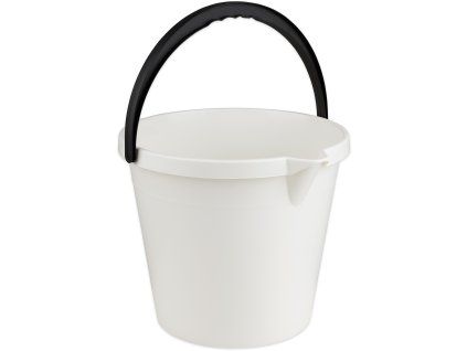 Kbelík s výlevkou 7l, bílý