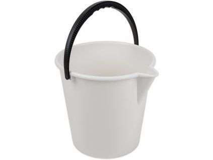 Kbelík s výlevkou 12l, bílý