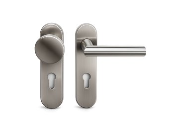 Štítové kování nerezové 6401 zkrácený štít