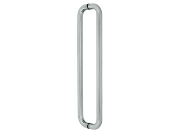 NEREZOVÉ MADLO PRO SKLENĚNÉ A DŘEVĚNÉ DVEŘE 81.... Ø průměr materiálu 25 a 30mm