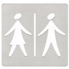 ROZLIŠOVAČE samolepící ŽENA/MUŽ 8604 označení WC