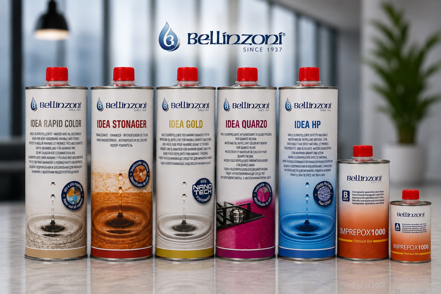 Bellinzoni – profesionální chemie na kámen a teraco