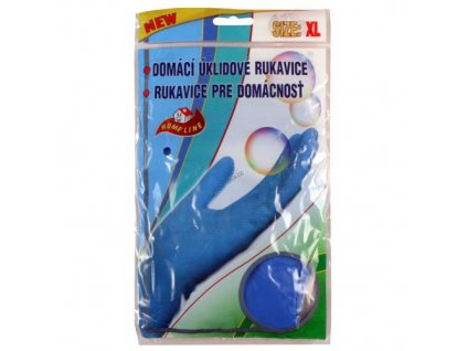 Rukavice gumové semišované XL (10) 26x17 cm guma