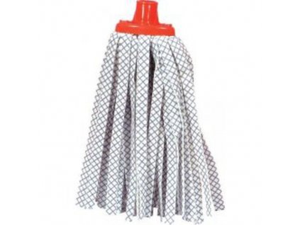 Mop páskový modro-bílý bavlna, plast