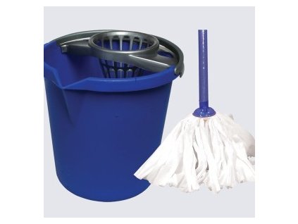Mopová souprava JOLLY 120x28 cm 10 l 110 g plast, bavlna, kov