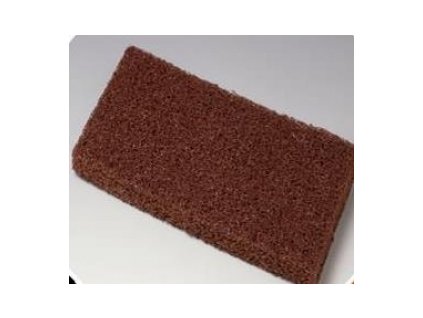 FIBRATESCO Ruční pad hnědý