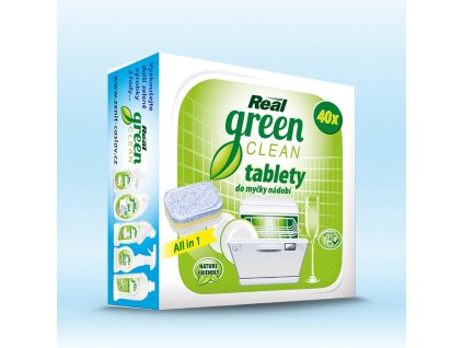 real green clean tablety do mycky 40ks