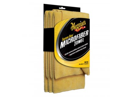 meguiars supreme shine microfiber towel 3 pack mikrovlaknove uterky 3ks