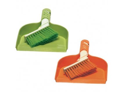 Smetáček+ Lopatka MINI 23,5x16,522x2,5 cm chlup 5 cm plast