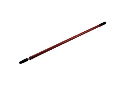 Tyč teleskopická pogumovaná hrubý závit 75-150x2,5 cm plast, kov