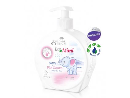EcoMimi - Šetrný gel na mytí dětského nádobí, kojeneckých lahví a dudlíků, 400 ml