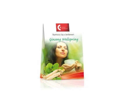 Bylinkový čaj s ženšenem - Ginseng Wellspring, 40 g