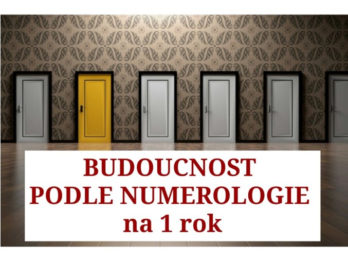 Budoucnost 1 rok
