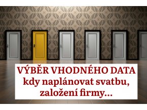 Výběr vhodného data