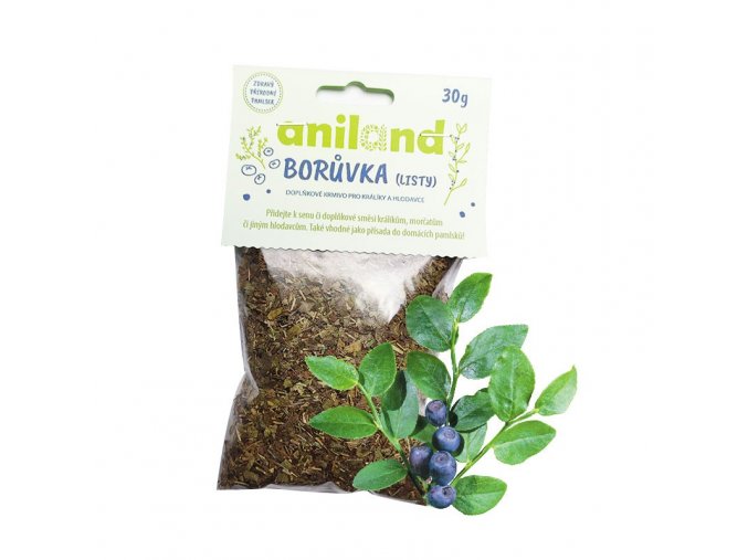 Borůvkové listy (drcené) 30g