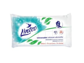 Vlhčené úklidové ubrousky Linteo univerzální 40 ks
