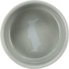Keramická miska pro králíky 250 ml, ø 11 cm (šedá 2)