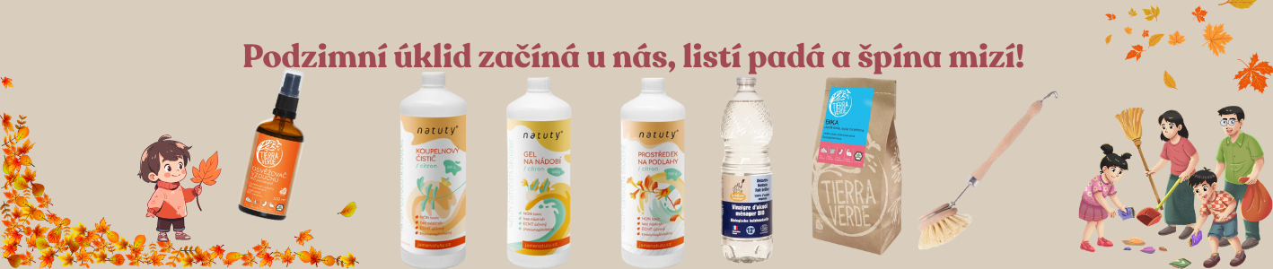 Podzimní domácí úklid s bio drogerií