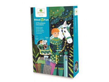 Stick & Fun - malá mozaika - rytíři