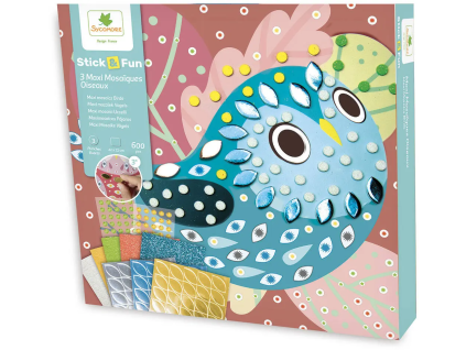 Stick & Fun - mozaika - ptáci