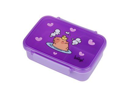 BAAGL Box na svačinu s přihrádkami Kapybara