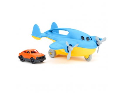 Green Toys Dopravní letadlo modré