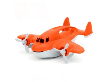Green Toys Požární letadlo oranžové