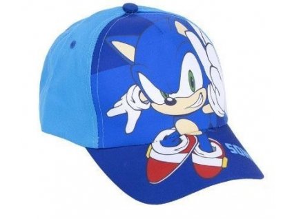Dětská kšiltovka Ježek Sonic modrá
