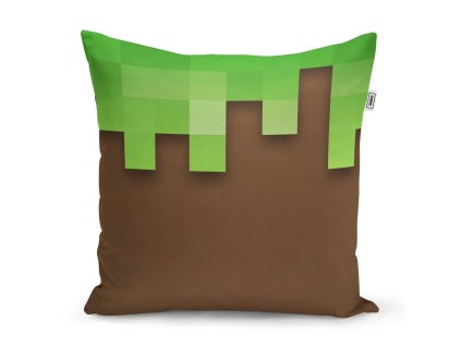 Sablio Polštář Green Blocks - 40x40 cm (Varianta Sablio Polštář Green Blocks - 40x40 cm)