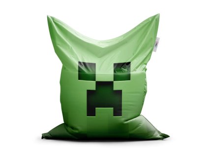 Sablio Sedací vak Classic Green Blocks - 150x100 cm (Varianta Sablio Sedací vak Classic Green Blocks - 150x100 cm)