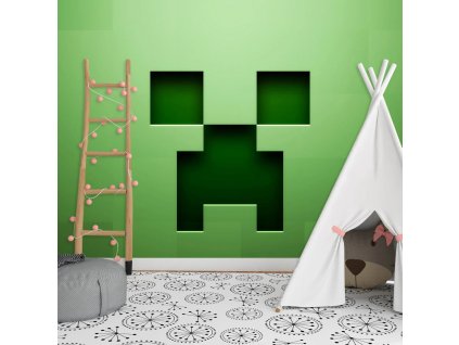 Sablio Tapeta Green Blocks - 125x75 cm (Varianta Sablio Tapeta Green Blocks - 125x75 cm)